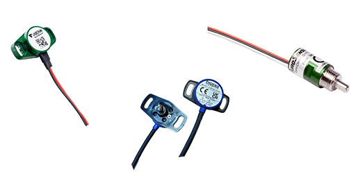 Non-contacting rotary position sensors